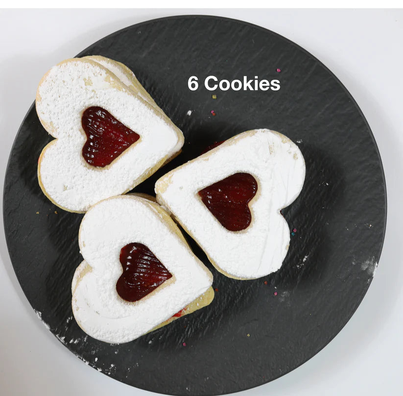 Wholesale - Heart Shaped Linzer Tart