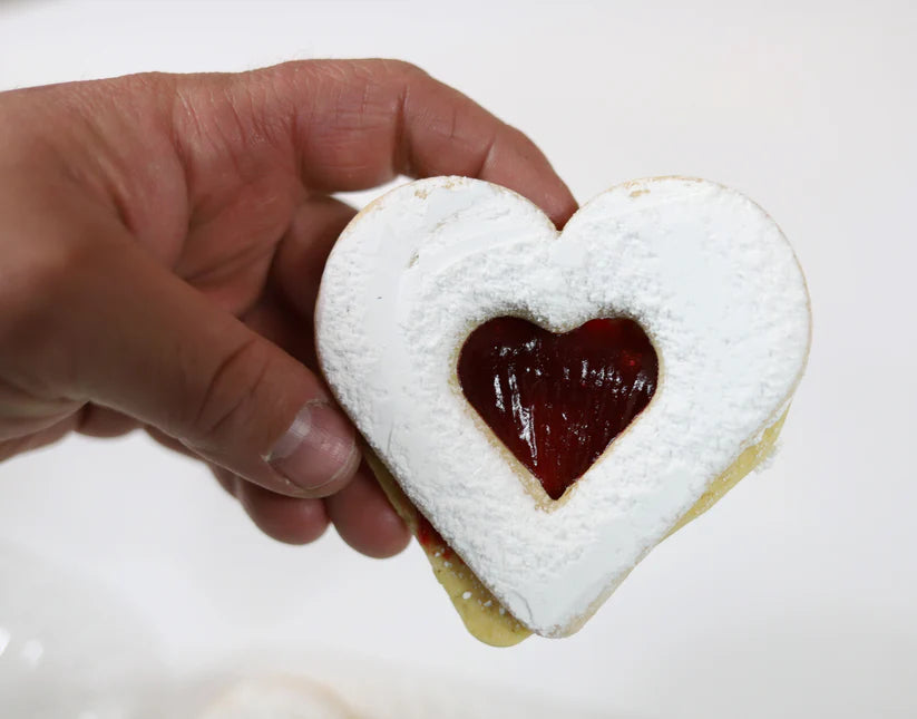 Wholesale - Heart Shaped Linzer Tart