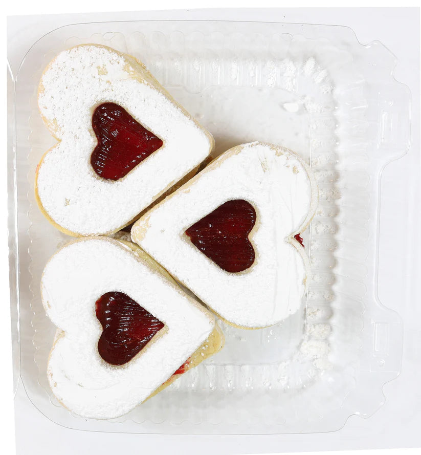 Wholesale - Heart Shaped Linzer Tart