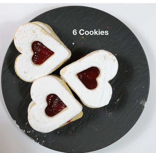 Wholesale - Heart Shaped Linzer Tart